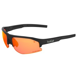 Black Matte Bollé BOLT 2.0 Sport Sunglasses | YZAWUH-398