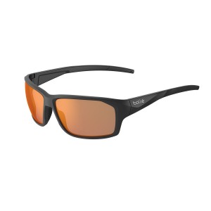 Black Matte Bollé FENIX Lifestyle Sunglasses | RDYFNE-617