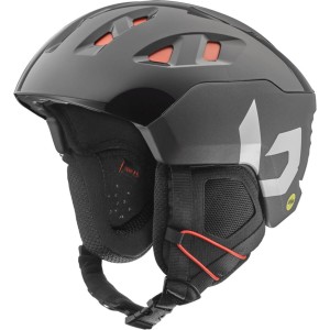 Black Shiny Bollé RYFT EVO MIPS Ski Helmets | HXKWAS-046