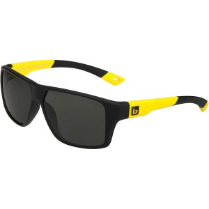 Black Yellow Matte Bollé BRECKEN FLOATABLE Lifestyle Sunglasses | KIBVRH-812