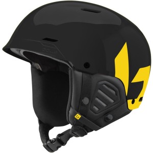 Black Yellow Shiny Bollé MUTE Ski Helmets | SRWOPI-752