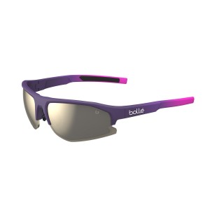 Burgundy Pink Matte Bollé BOLT 2.0 S Sport Sunglasses | JXHIKM-084