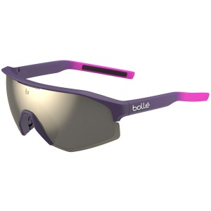 Burgundy Pink Matte Bollé LIGHTSHIFTER Sport Sunglasses | VBMSKW-320