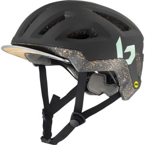 Dark Green Matte Bollé REACT MIPS Bike Helmets | HPOWNJ-369