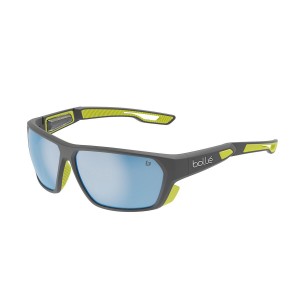 Grey Matte Acid Bollé AIRFIN Sport Sunglasses | JLBVDF-382