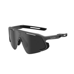 Grey Matte Bollé WINDCHASER Sport Sunglasses | TPQXOC-012