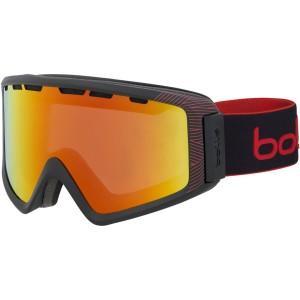 MATTE BLACK & RED Bollé Z5 OTG Ski Goggles | BPRXJC-016