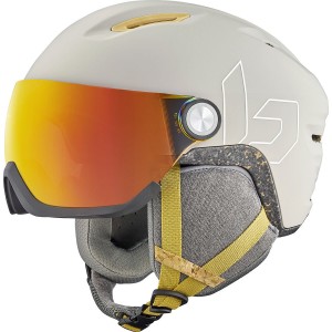 Oatmeal Matte Bollé ECO V-ATMOS Ski Helmets | HMFBLD-234