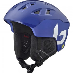 Royal Blue Matte Bollé RYFT EVO MIPS Ski Helmets | GUZQSF-456