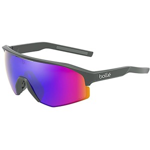 Titanium Matte Bollé LIGHTSHIFTER XL Sport Sunglasses | PWHLCA-381