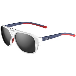 White Blue Red Matte Bollé ARCADIA Sport Sunglasses | VHURFO-758