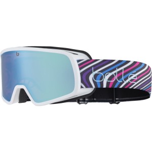 White Matte Bollé NEVADA JR Ski Goggles | YIZEKB-385