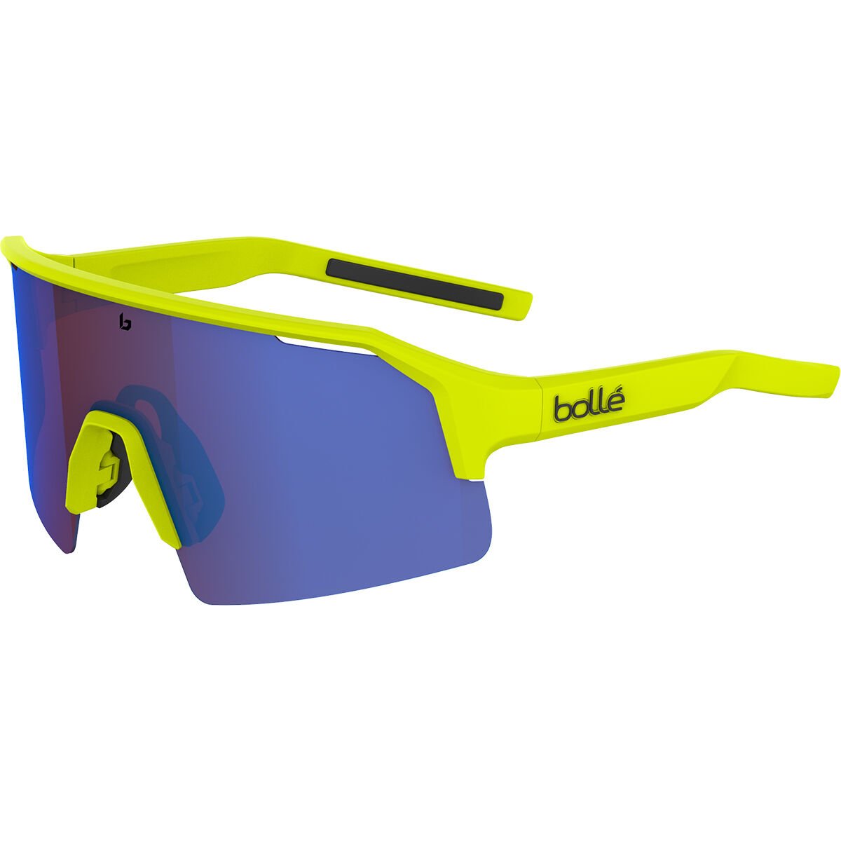 Acid Yellow Matte Bollé C-SHIFTER Sport Sunglasses | UJCAPD-569