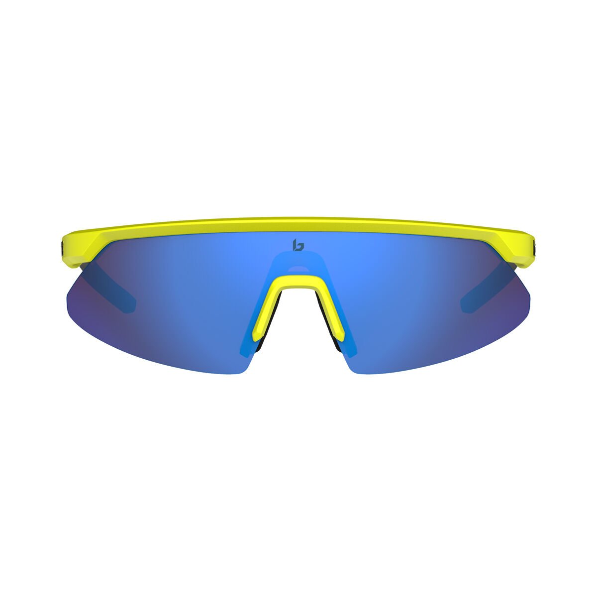 Acid Yellow Matte Bollé MICRO EDGE Sport Sunglasses | DPGHTW-324