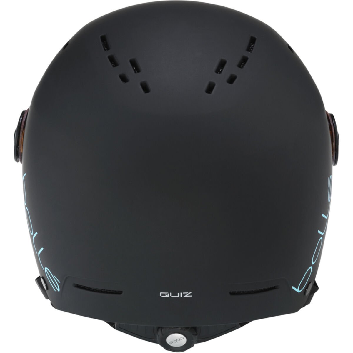 Black Blue Matte Bollé QUIZ VISOR Ski Helmets | VZQDNC-964