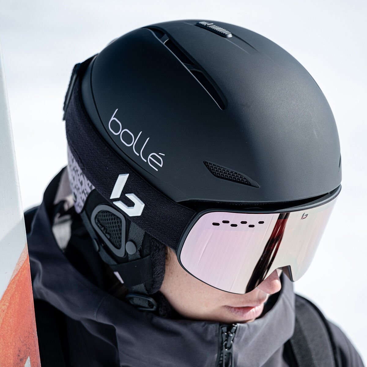 Black Lilac Matte Bollé JULIET Ski Helmets | OIUZPL-943