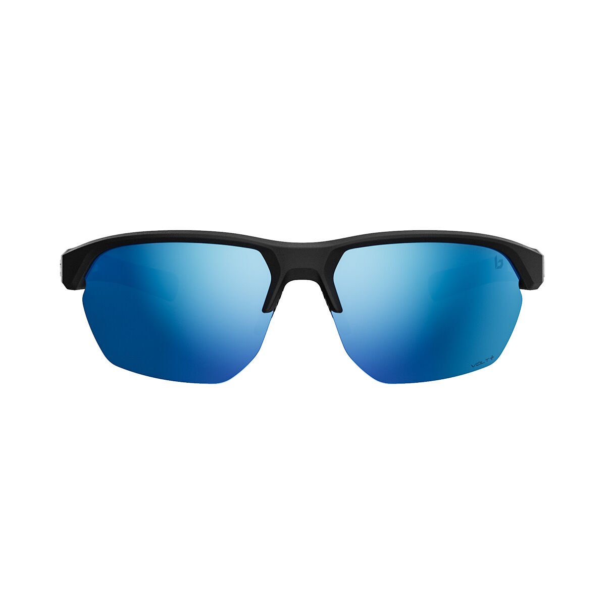 Black Matte Blue Bollé VICTUS Sport Sunglasses | NCRYOW-346