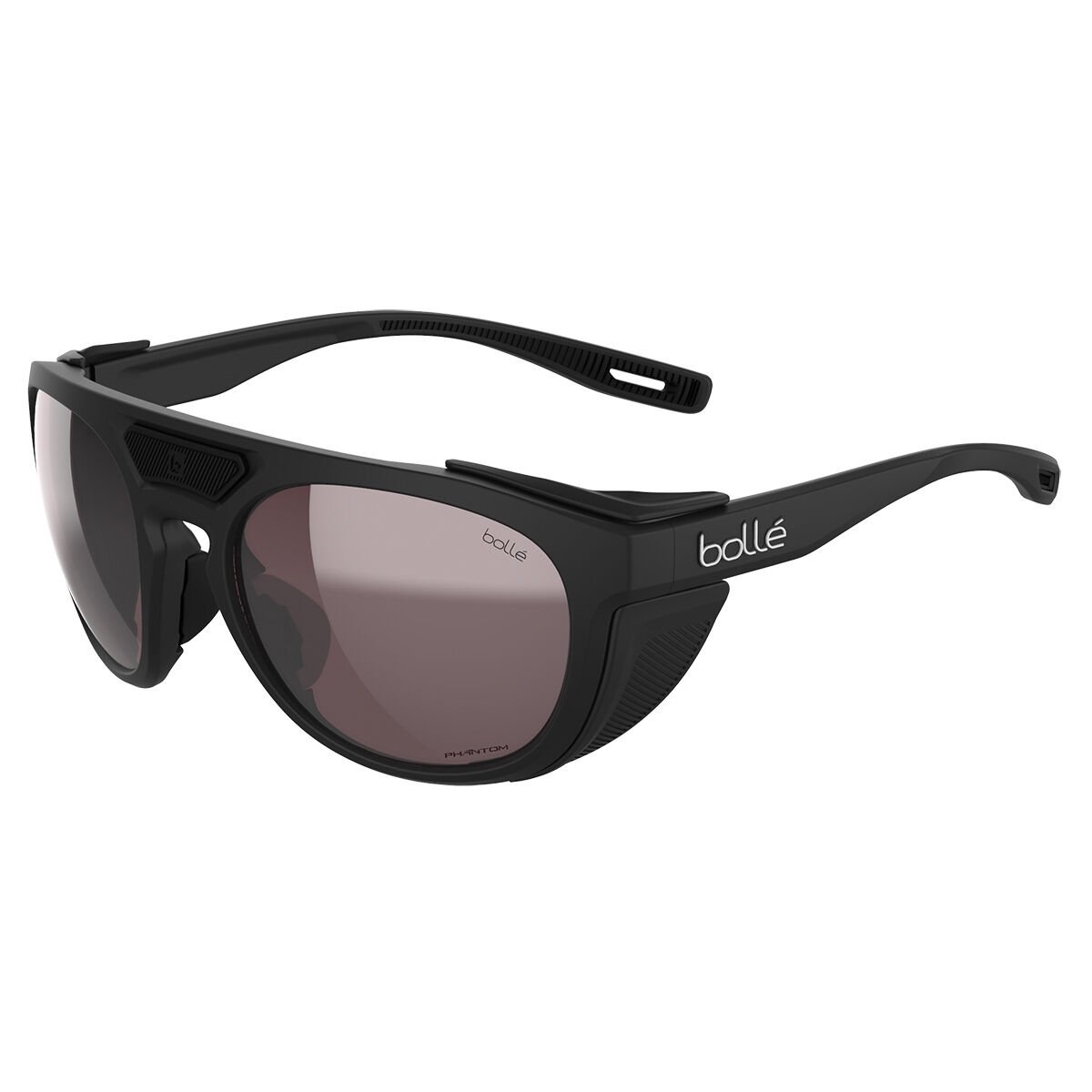 Black Matte Bollé ADVENTURER Sport Sunglasses | NCWFXY-580