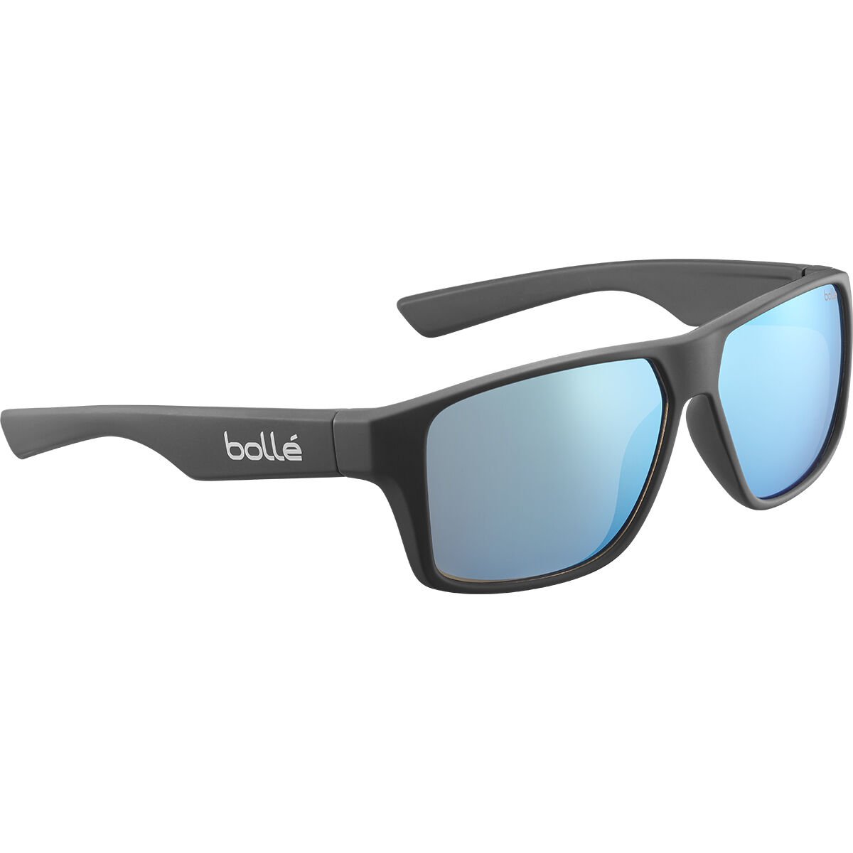 Black Matte Bollé BRECKEN Lifestyle Sunglasses | NIQACX-273