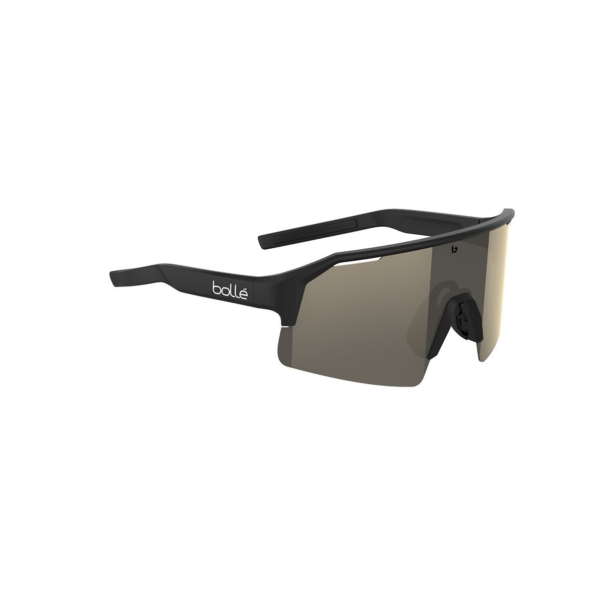 Black Matte Bollé C-SHIFTER Sport Sunglasses | KICTHP-841