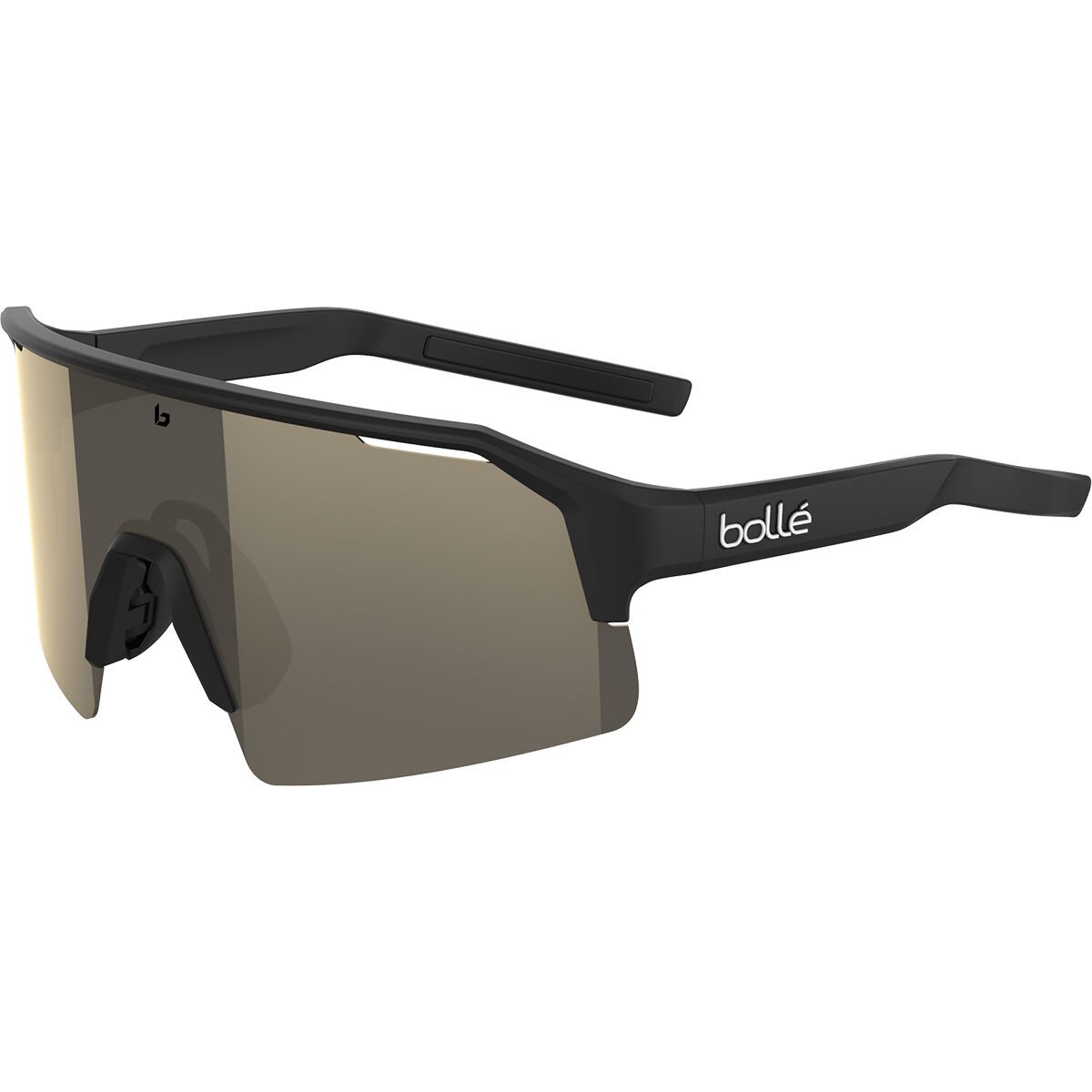 Black Matte Bollé C-SHIFTER Sport Sunglasses | KICTHP-841