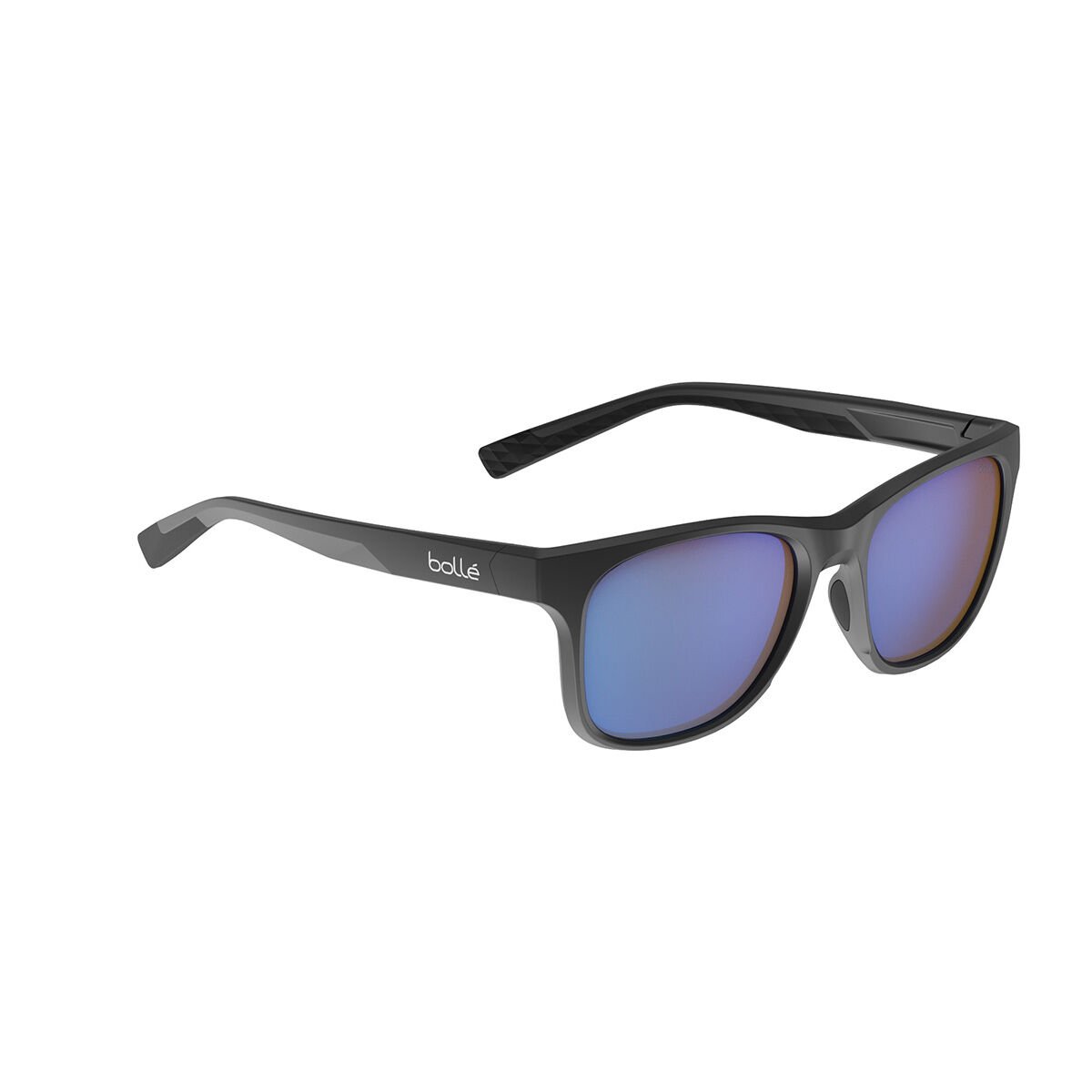 Black Matte Bollé ESTEEM Lifestyle Sunglasses | GZRTWC-873