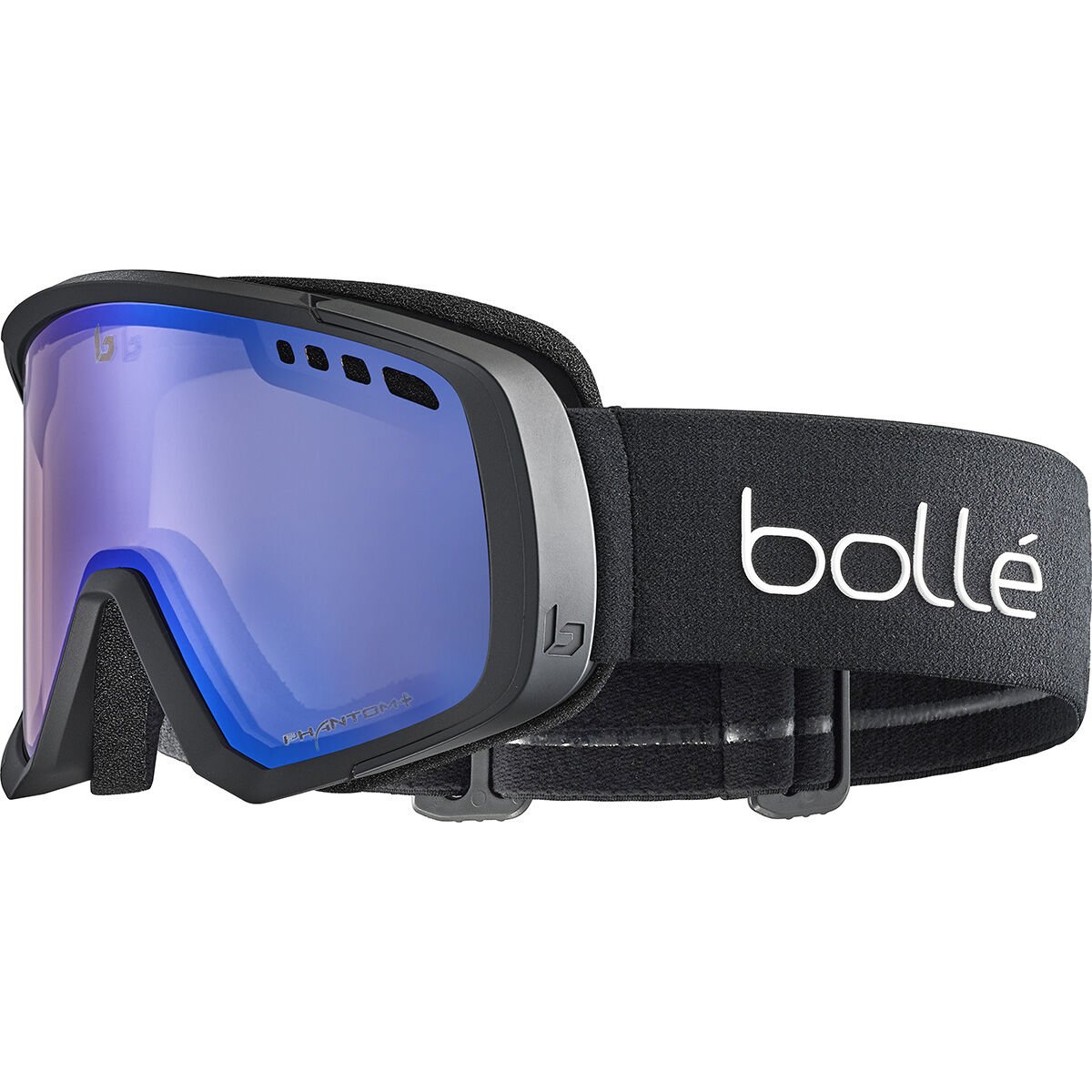 Black Matte Bollé MAMMOTH Ski Goggles | WQHNJB-560