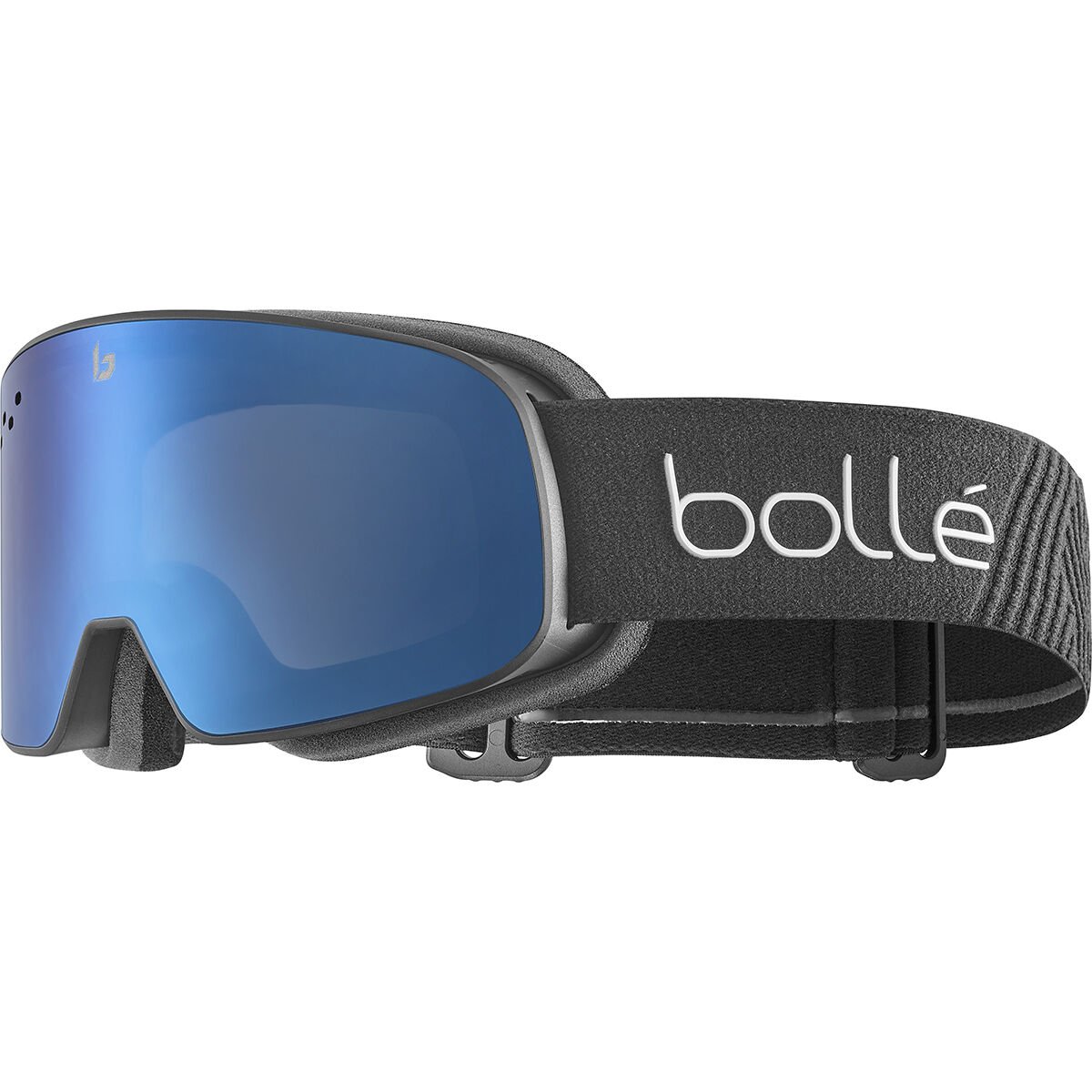 Black Matte Bollé NEVADA SMALL Ski Goggles | MXJCEU-182