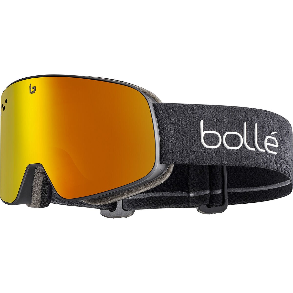 Black Matte Bollé NEVADA Ski Goggles | GKEULC-542