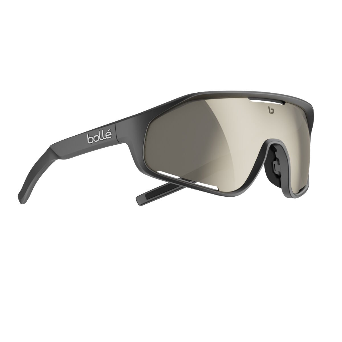 Black Matte Bollé SHIFTER Sport Sunglasses | DCKJMI-540