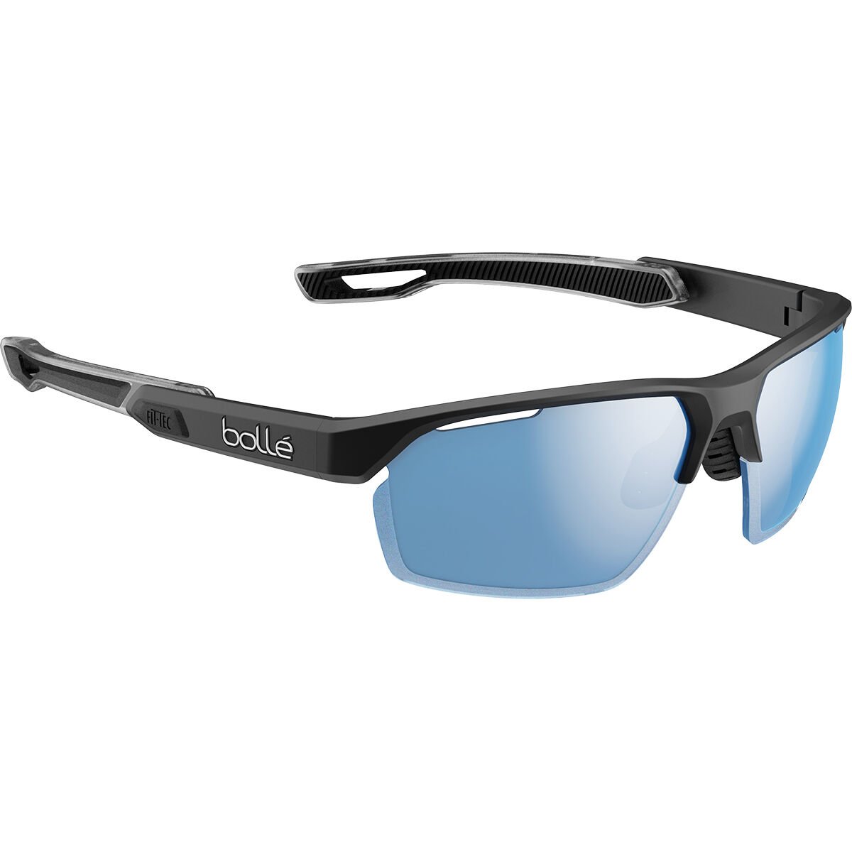 Black Matte Bollé VICTUS PRO Sport Sunglasses | ZASFLB-960