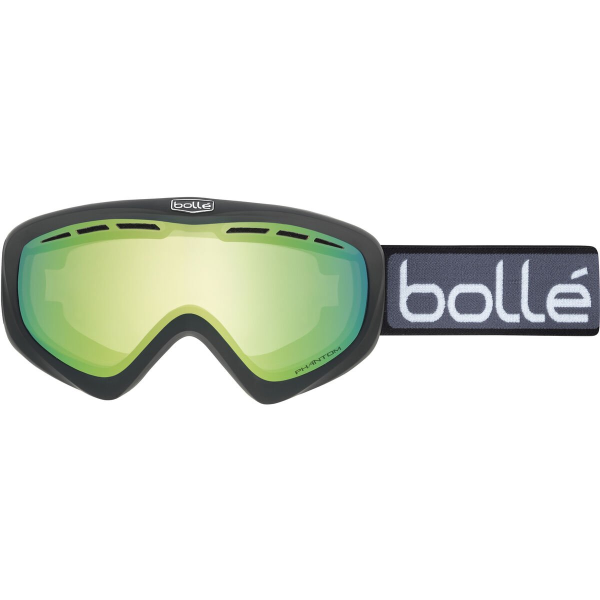 Black Matte Bollé Y6 OTG Ski Goggles | TCIVFG-045