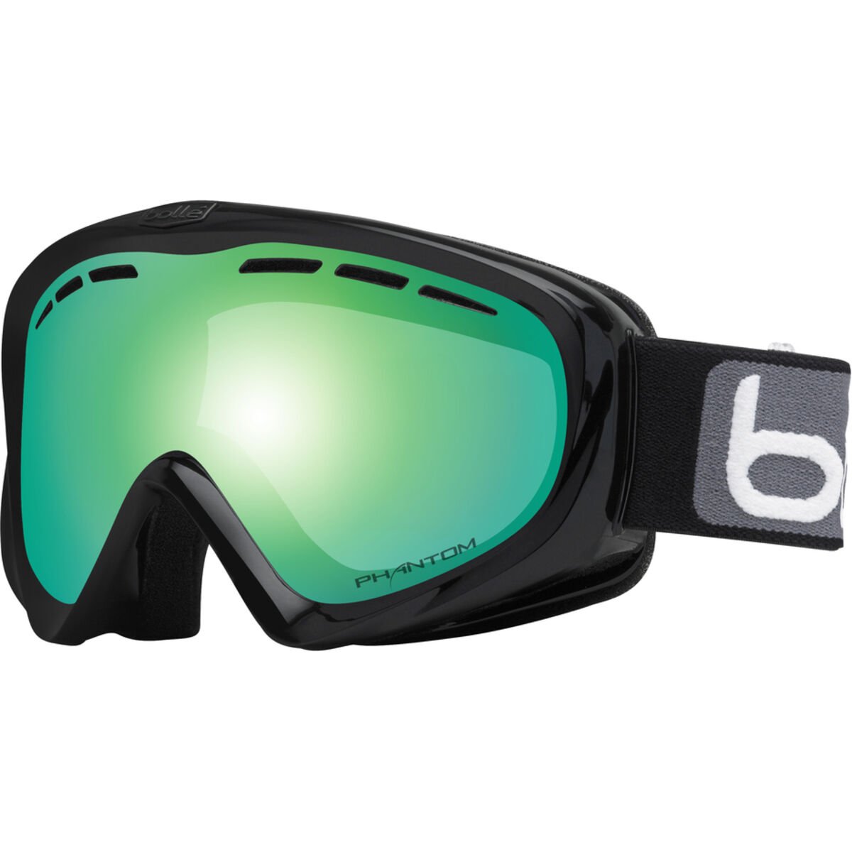 Black Matte Bollé Y6 OTG Ski Goggles | TCIVFG-045