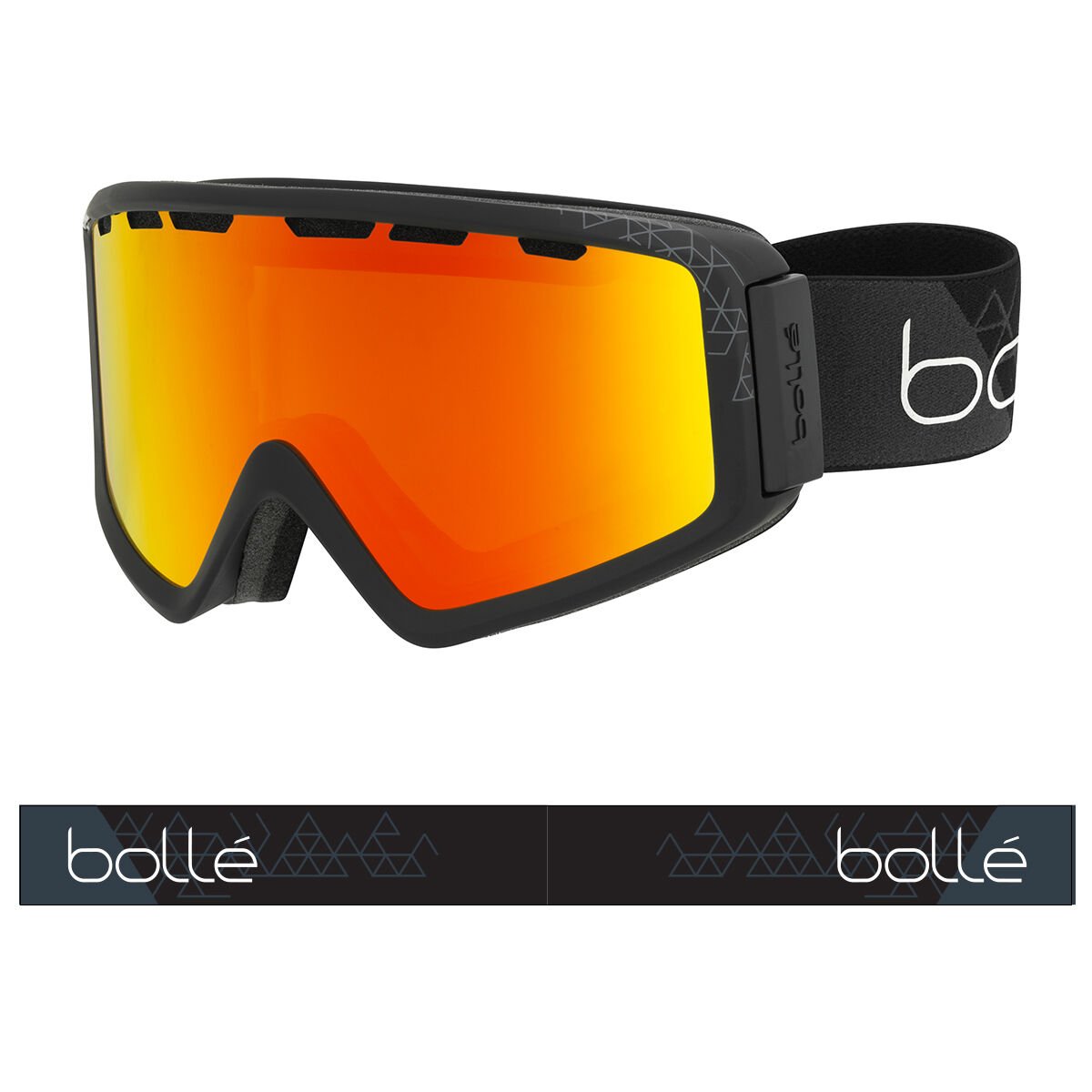 Black Matte Bollé Z5 OTG Ski Goggles | GLDCZS-591