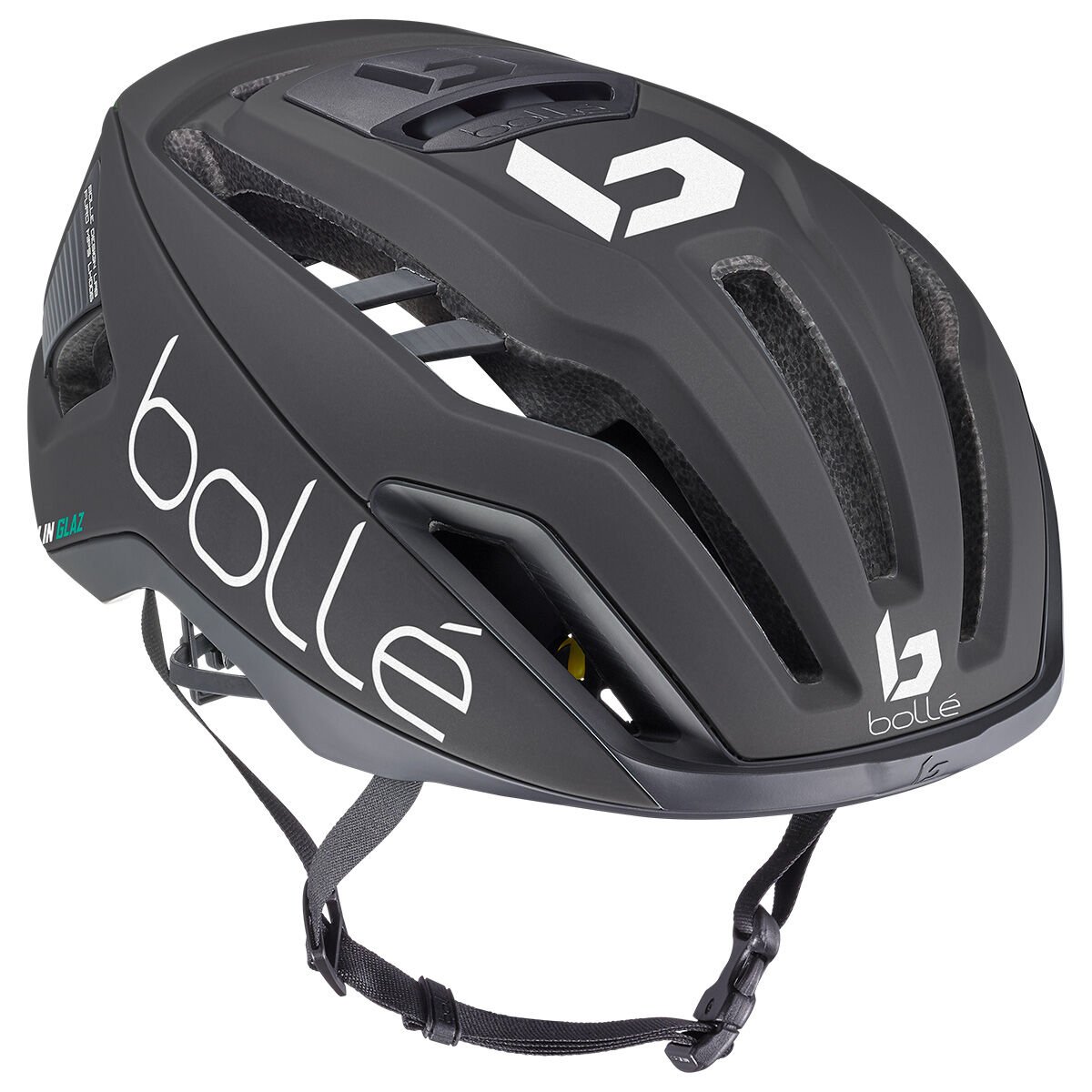 Black Matte Glaz Bollé FURO MIPS Bike Helmets | QOWXDR-951