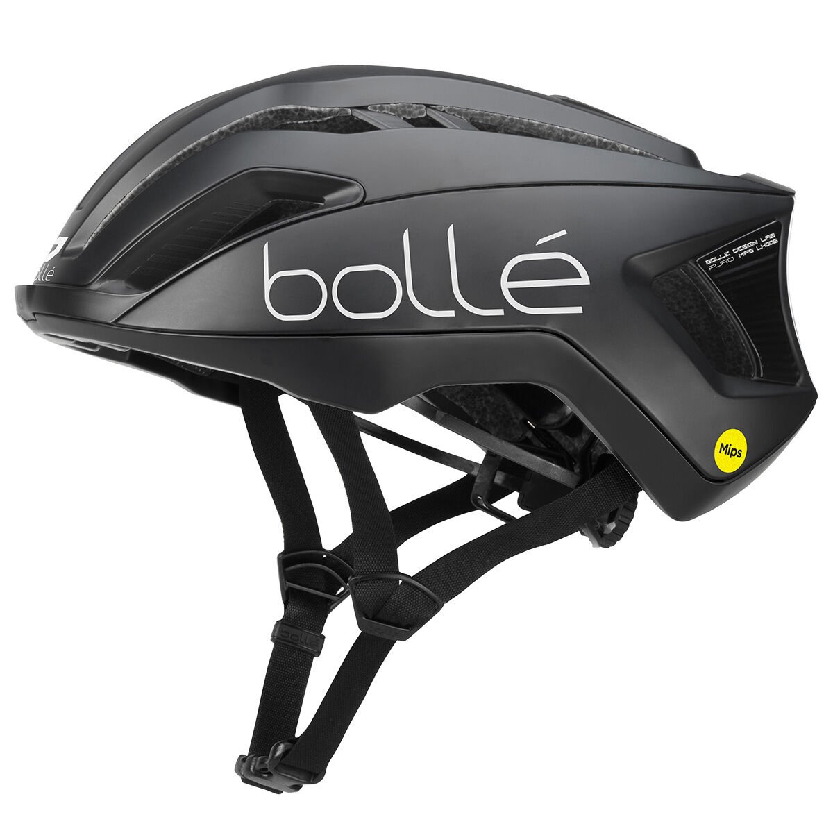 Black Matte Glaz Bollé FURO MIPS Bike Helmets | QOWXDR-951