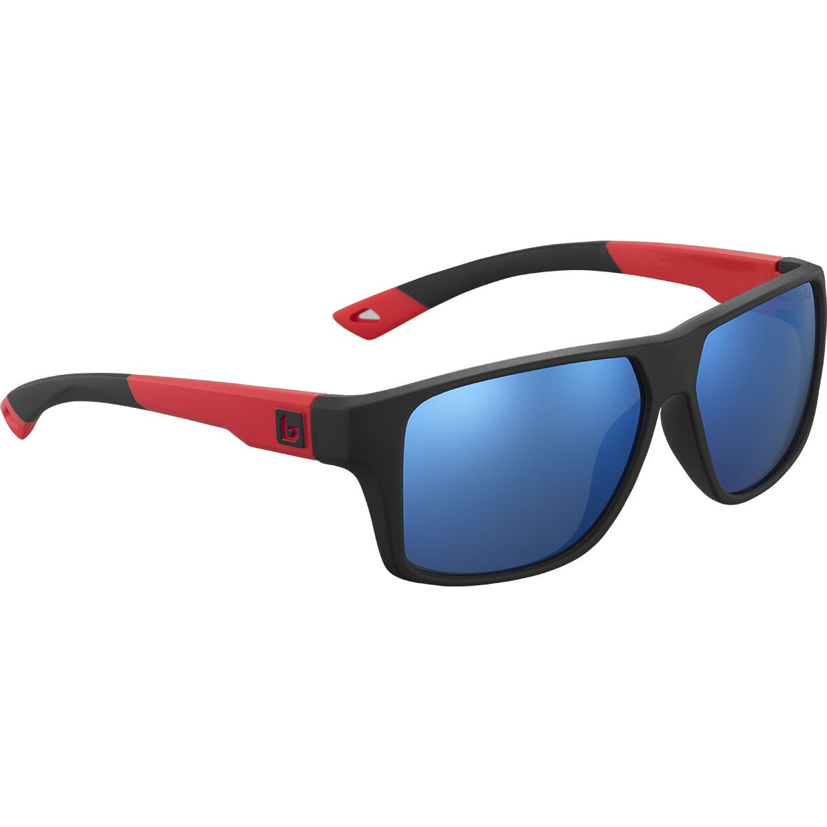 Black Red Matte Bollé BRECKEN FLOATABLE Lifestyle Sunglasses | XLUTBA-451