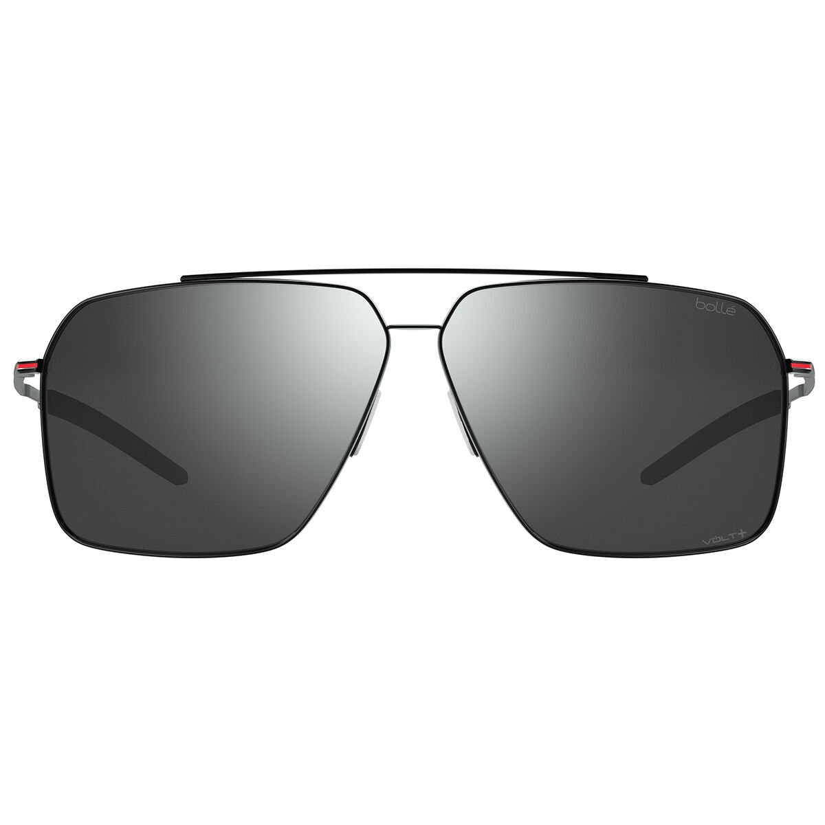 Black Red Matte Bollé FLOW Lifestyle Sunglasses | JXPKCY-382