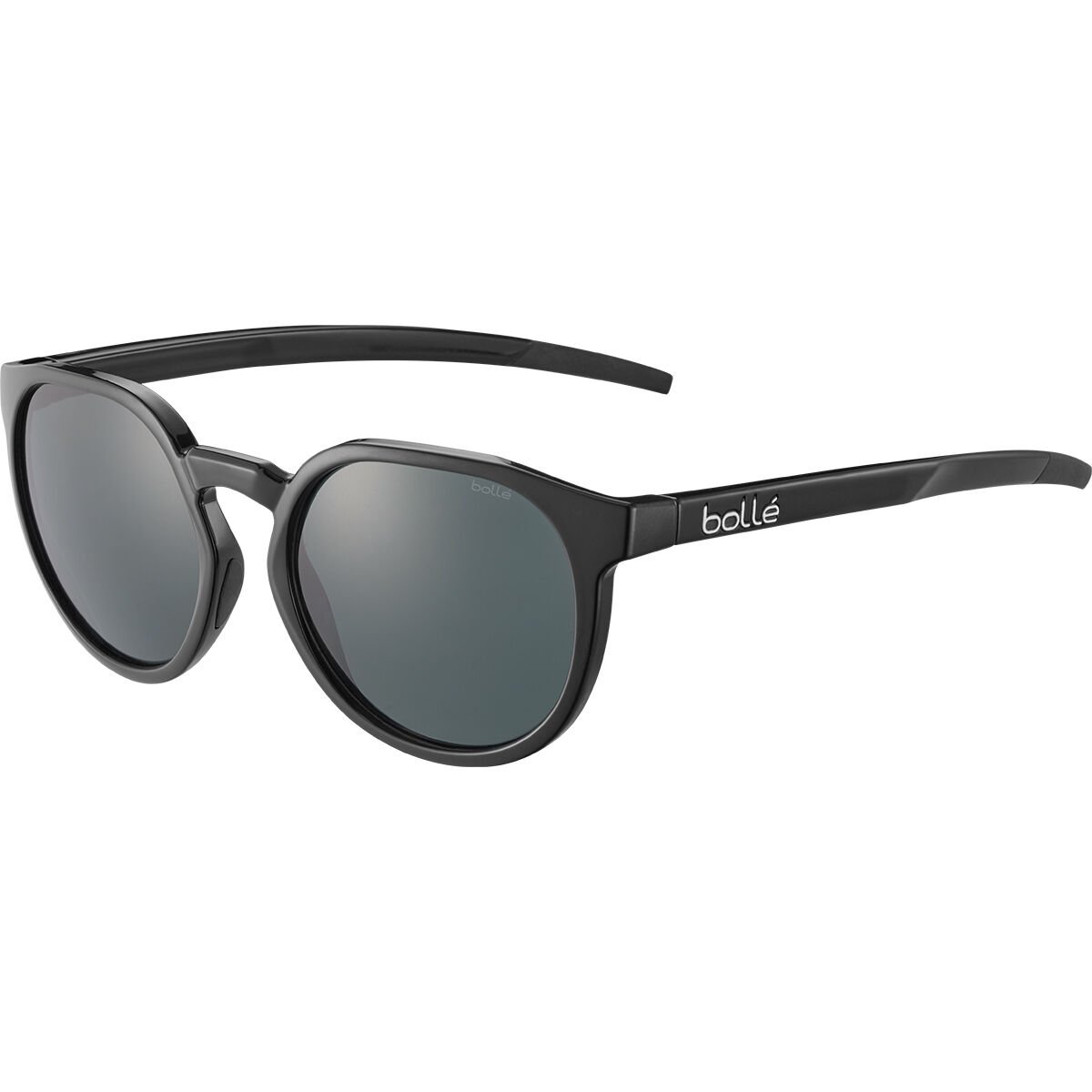 Black Shiny Bollé MERIT Lifestyle Sunglasses | DBZRJW-714