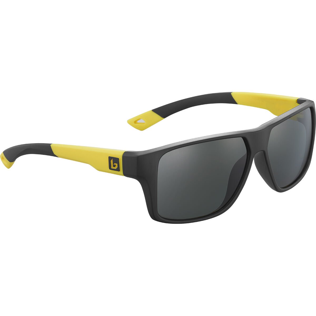 Black Yellow Matte Bollé BRECKEN FLOATABLE Sport Sunglasses | PYTARQ-078