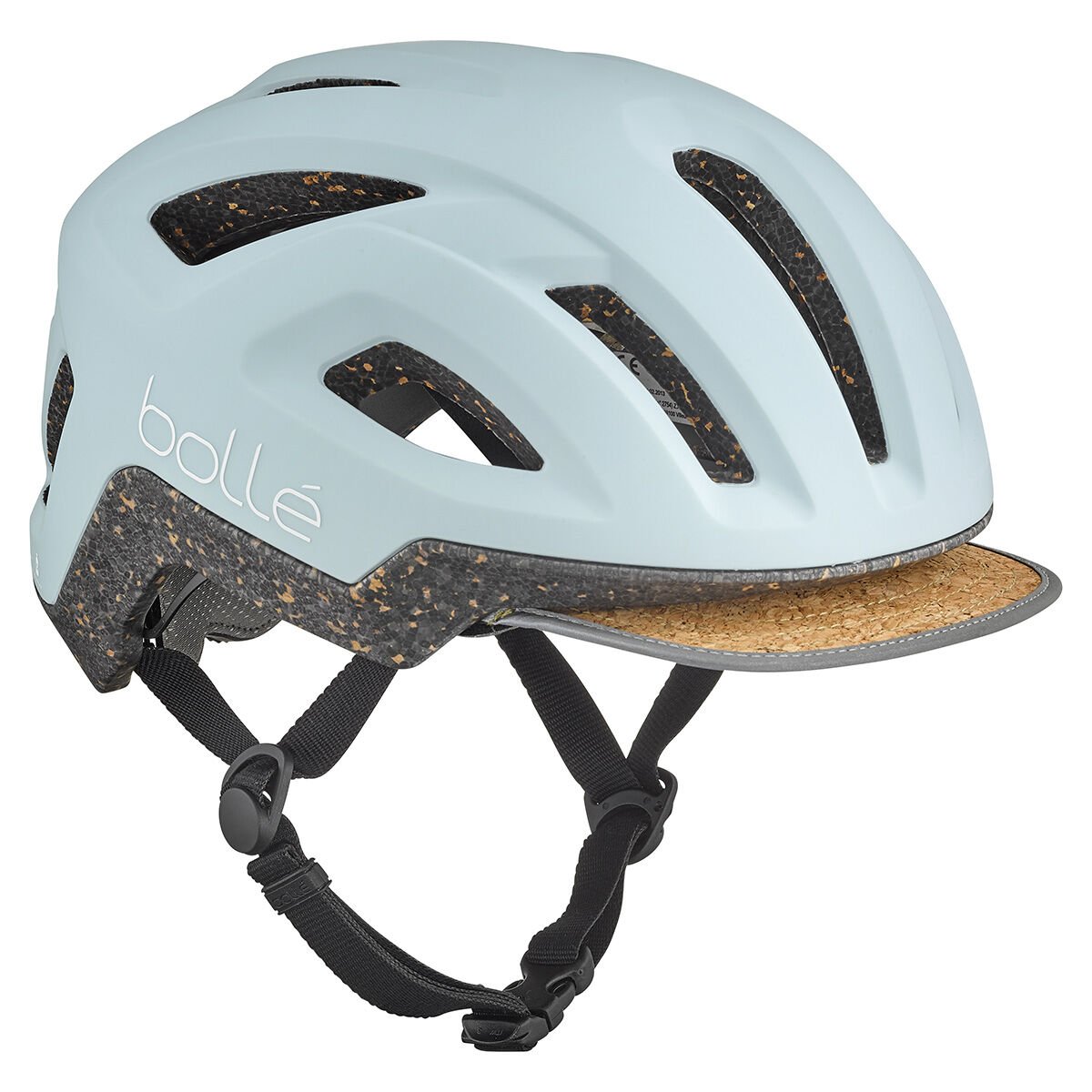 Blue Matte Bollé REACT MIPS Bike Helmets | HALRYV-754