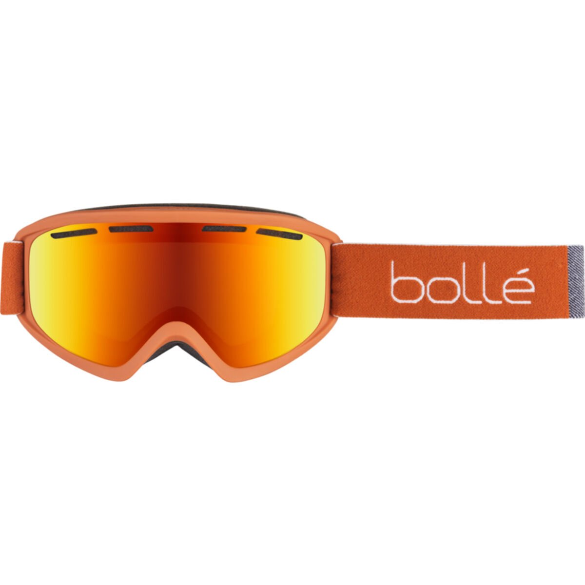 Brick Red Matte Bollé FREEZE PLUS Ski Goggles | XJHKOZ-419