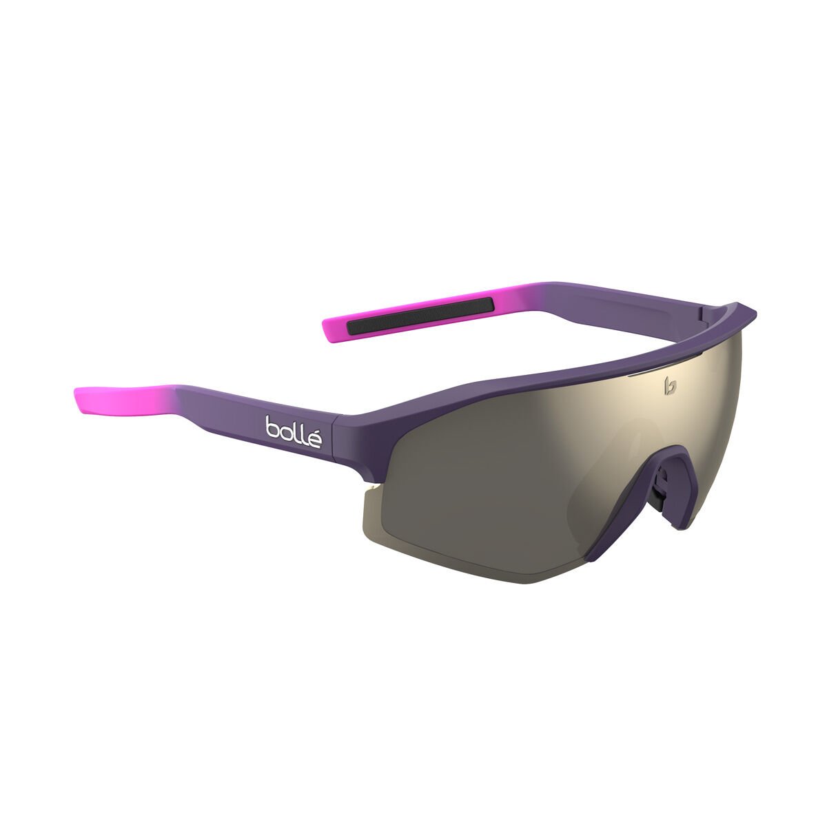 Burgundy Pink Matte Bollé LIGHTSHIFTER Sport Sunglasses | VBMSKW-320