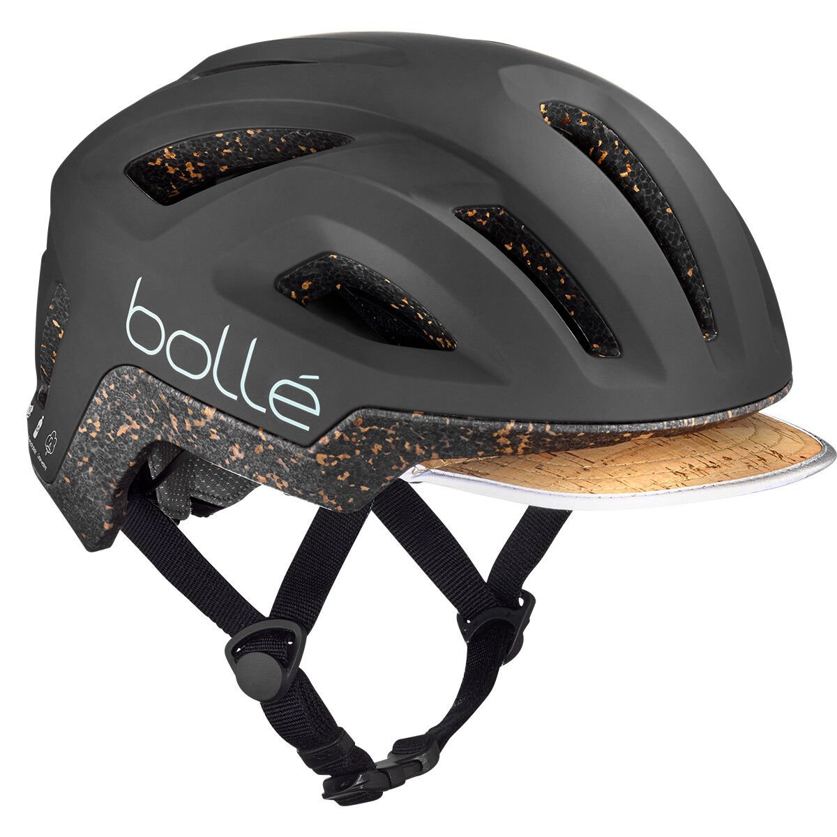 Dark Green Matte Bollé REACT MIPS Bike Helmets | HPOWNJ-369