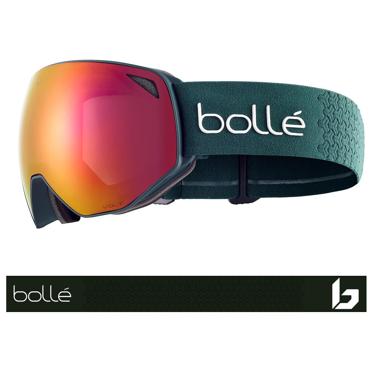 Deep Green Matte Bollé TORUS Ski Goggles | DNTZHI-946