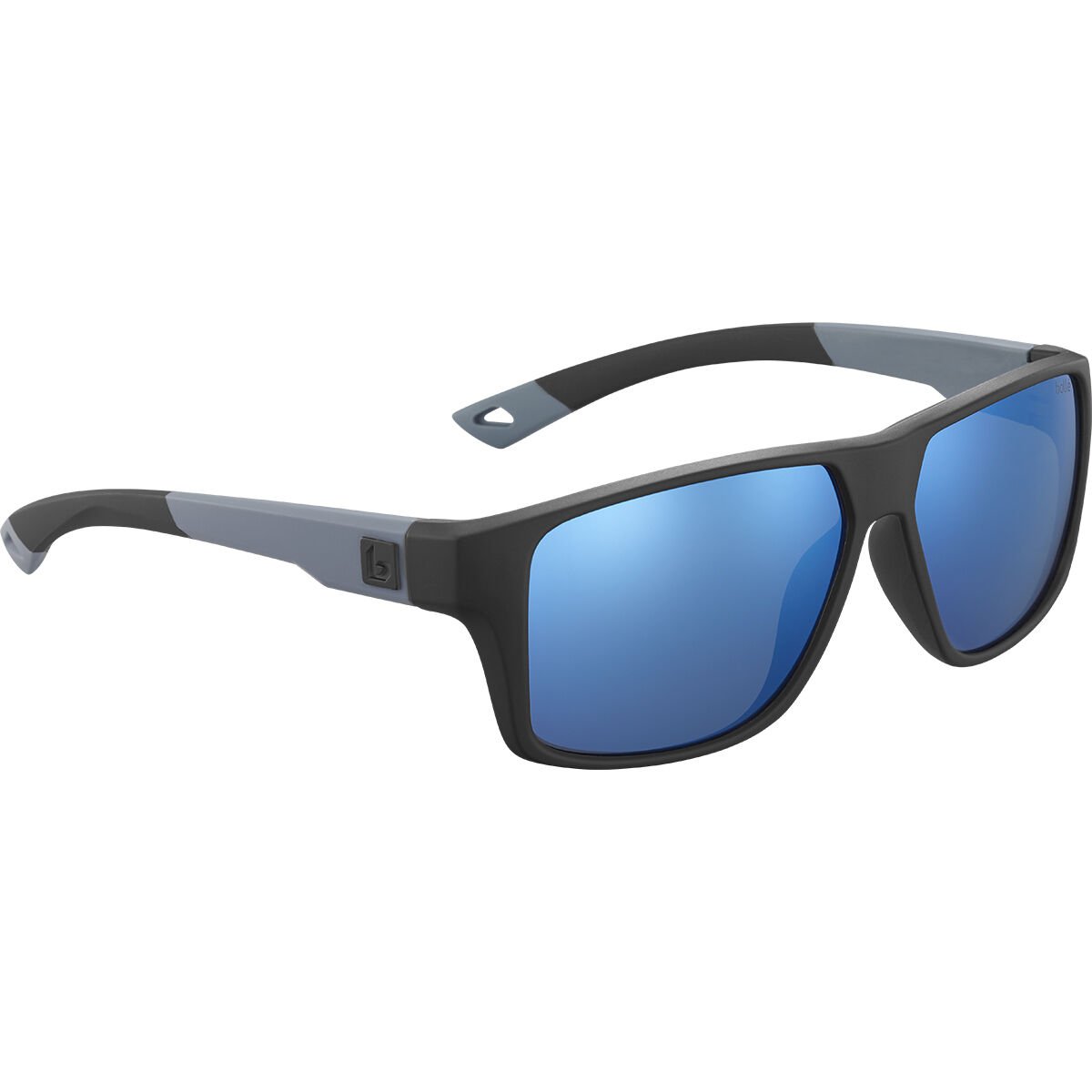 Floatable Black Grey Bollé BRECKEN FLOATABLE Lifestyle Sunglasses | LHXZIF-105