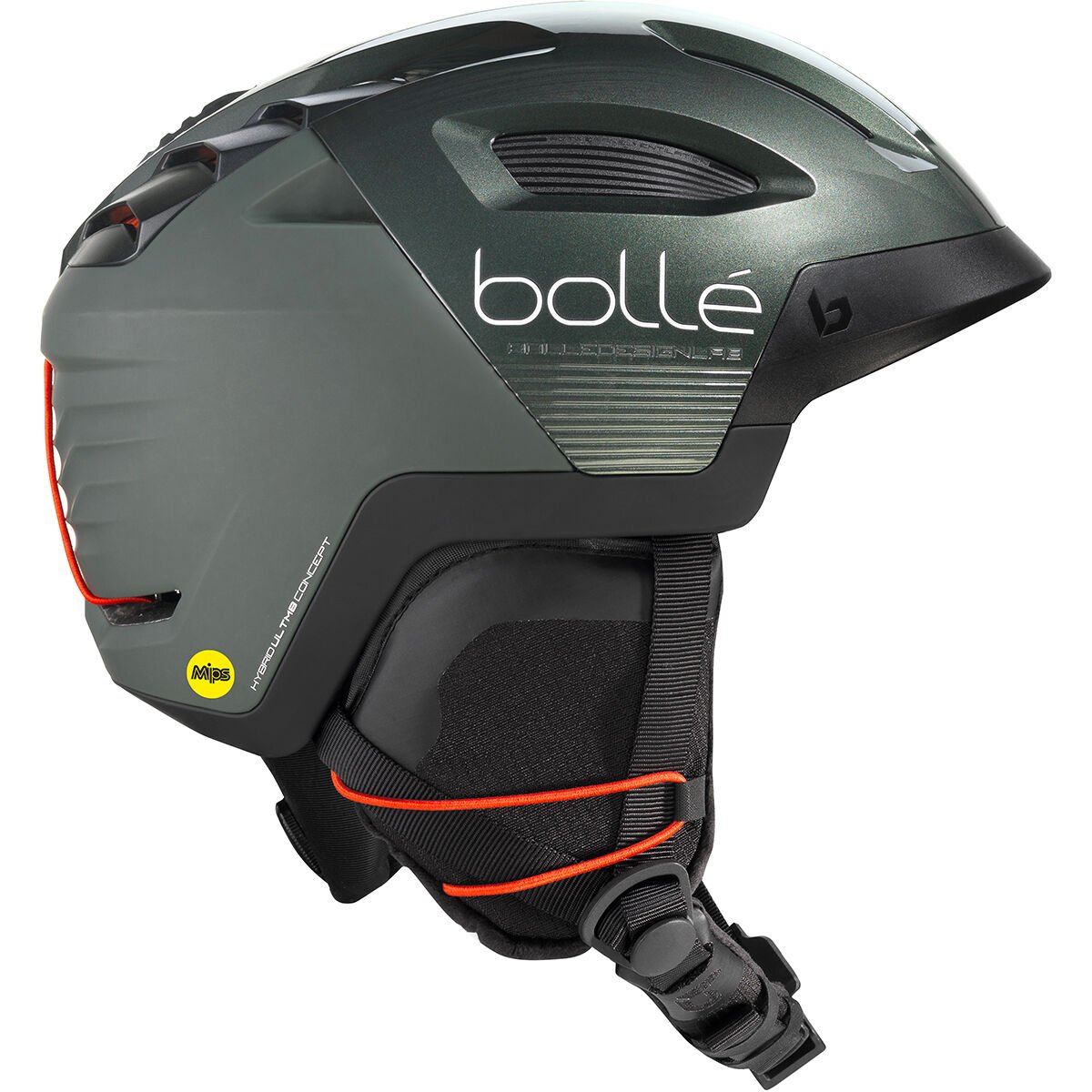 Forest Shiny Bollé RYFT MIPS Ski Helmets | BFDPUE-970