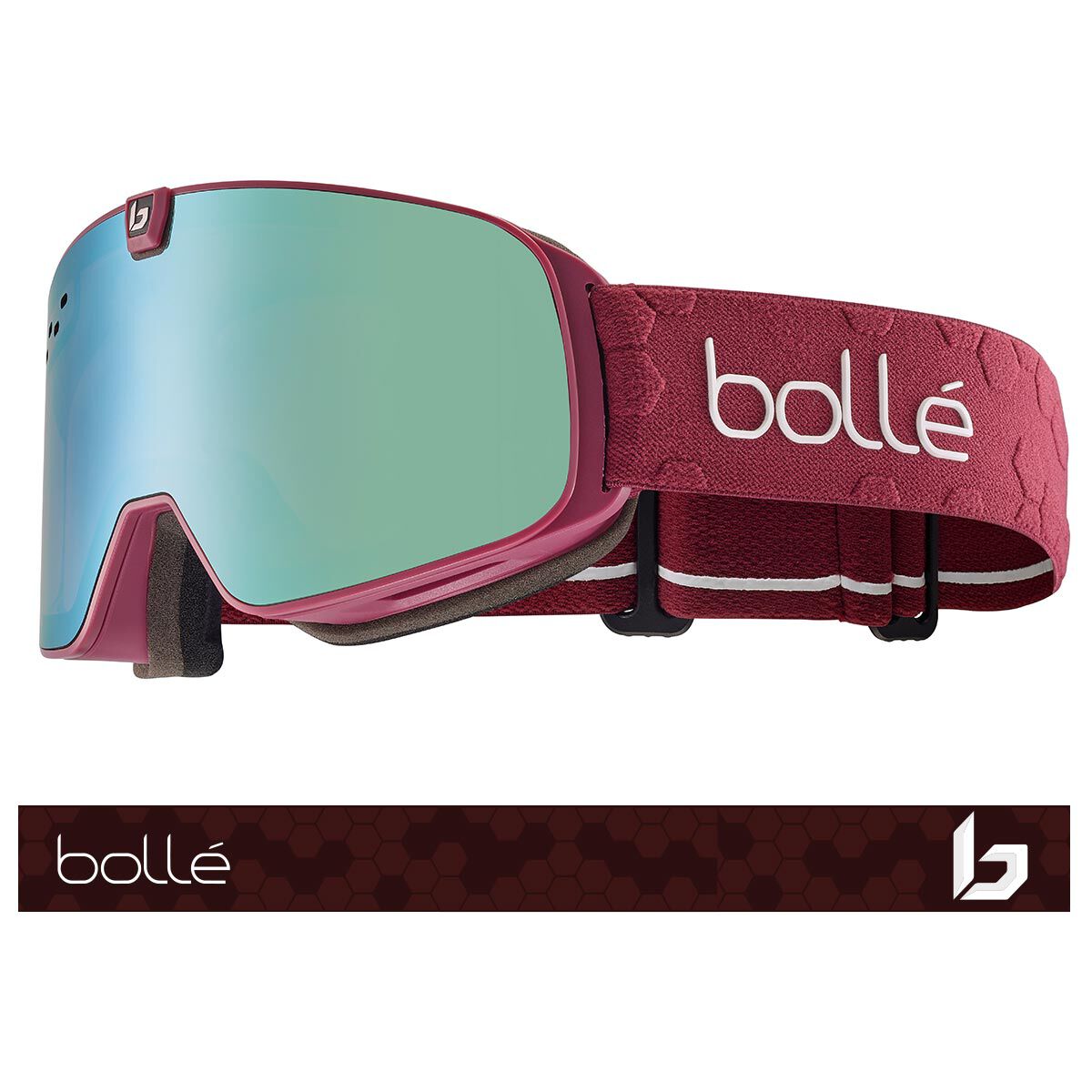 Garnet Matte Bollé NEVADA NEO Ski Goggles | HPATVJ-920