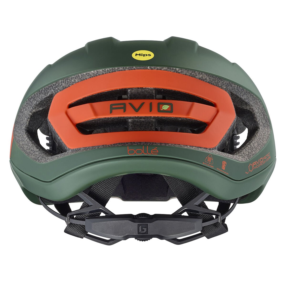 Green Orange Matte Bollé ECO AVIO MIPS Bike Helmets | BUOHME-238