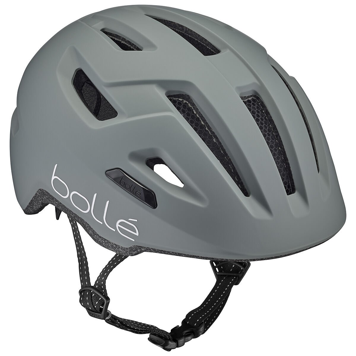 Grey Matte Bollé STANCE PURE Bike Helmets | YVFQNC-968